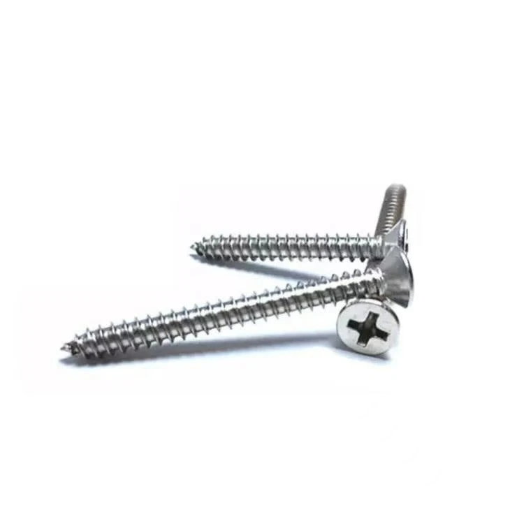 Paku Baja Countersunk Berulir
